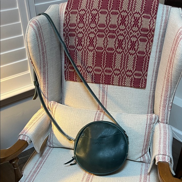 Portland Leather Large Lagoon Green Leather Bag - Picture 6 of 7